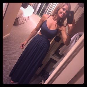 Cut out aerie dress. Light and pretty for summer!